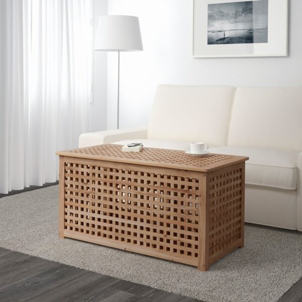 Storage table acacia 98x50 cm