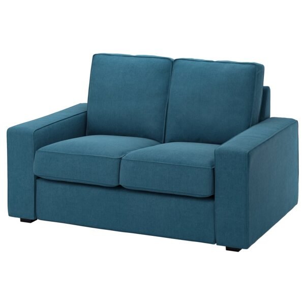 Compact 2seat sofa blue