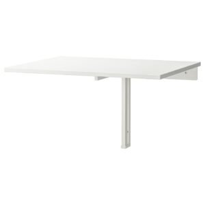 Dropleaf table white 74x60 cm