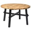 Dining table acaciablack 120 cm